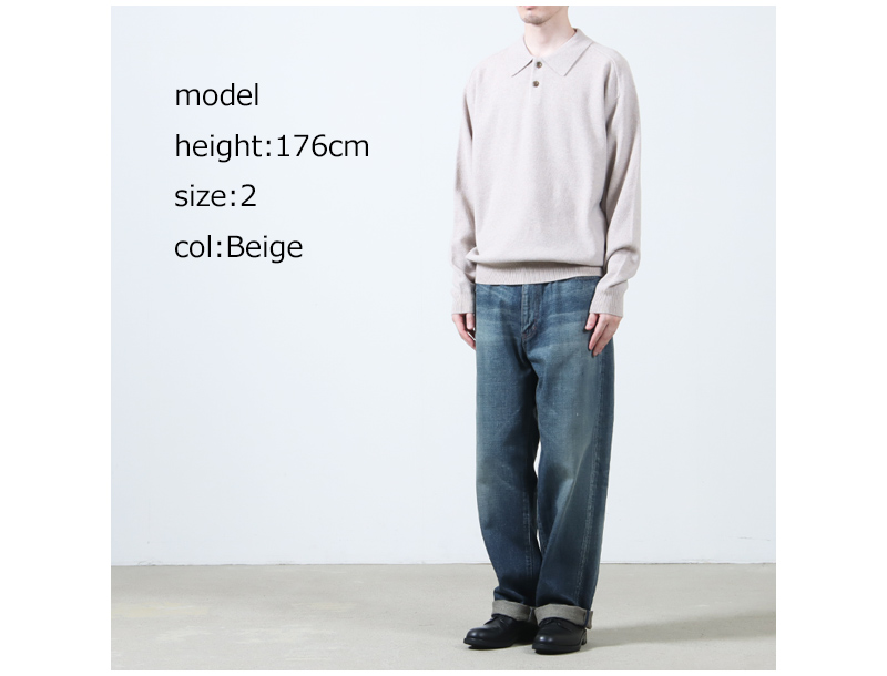 crepuscule(ץ塼) M-G Knit Polo