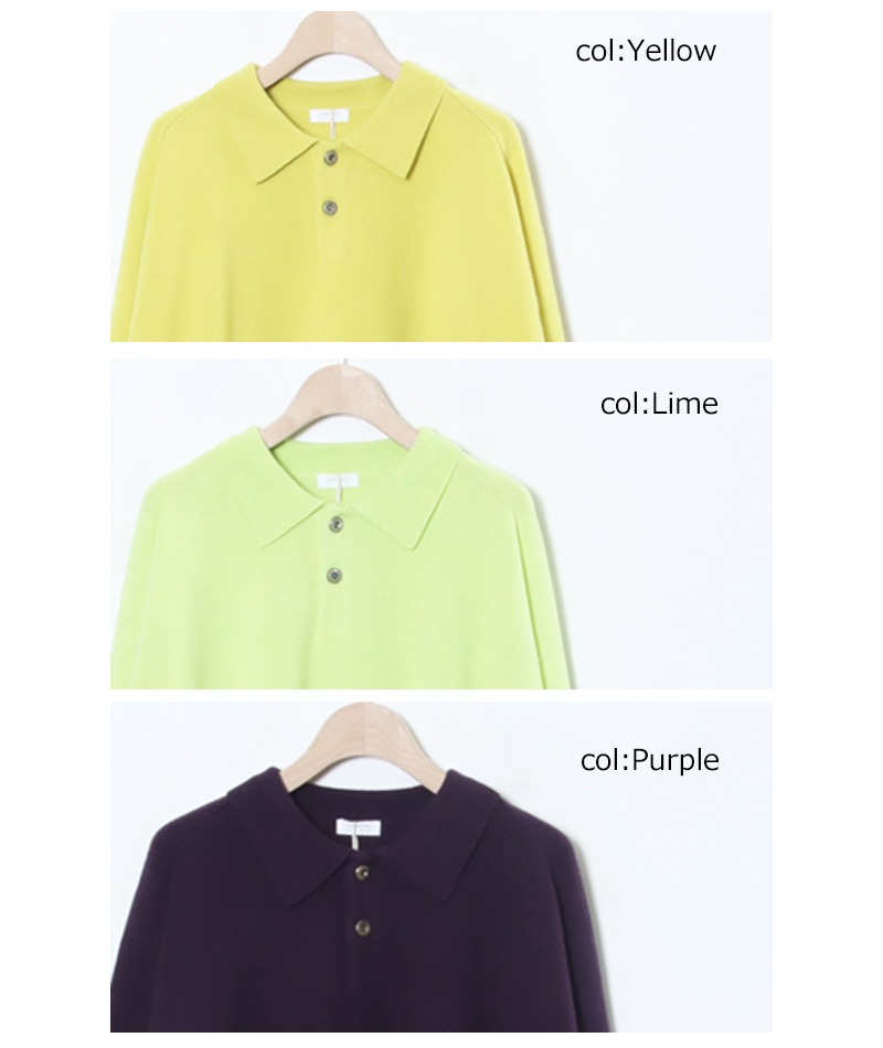 crepuscule(ץ塼) M-G Knit Polo