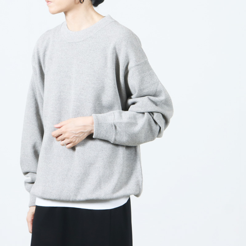 crepuscule(ץ塼) Co/Wo Moss Stitch P/O