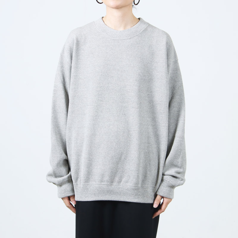 crepuscule(ץ塼) Co/Wo Moss Stitch P/O