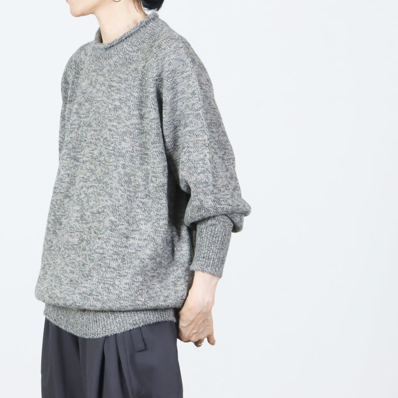 crepuscule(ץ塼) W/G Alpaca Pullover