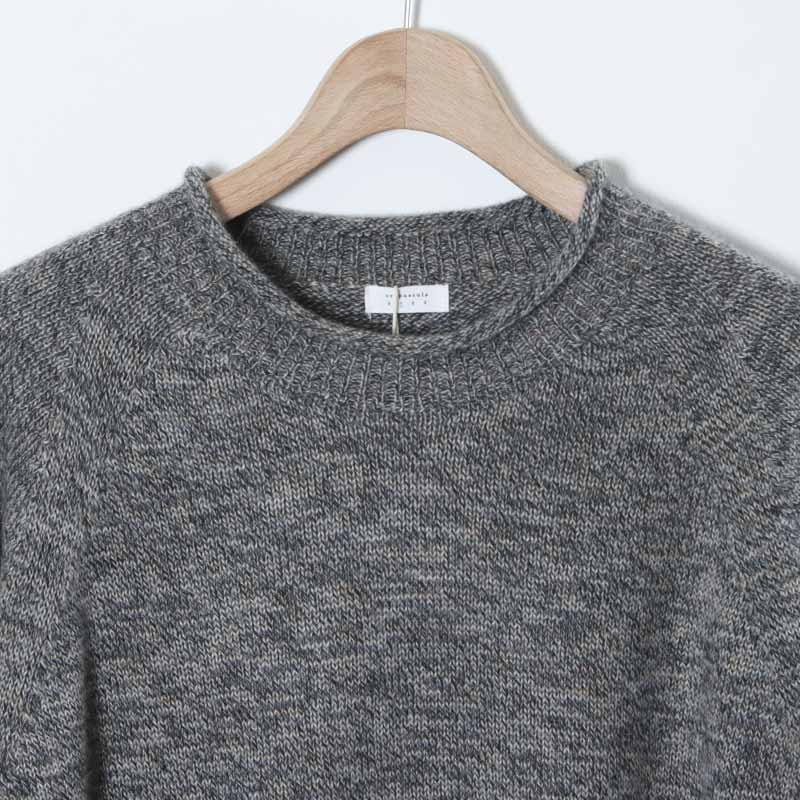 crepuscule(ץ塼) W/G Alpaca Pullover