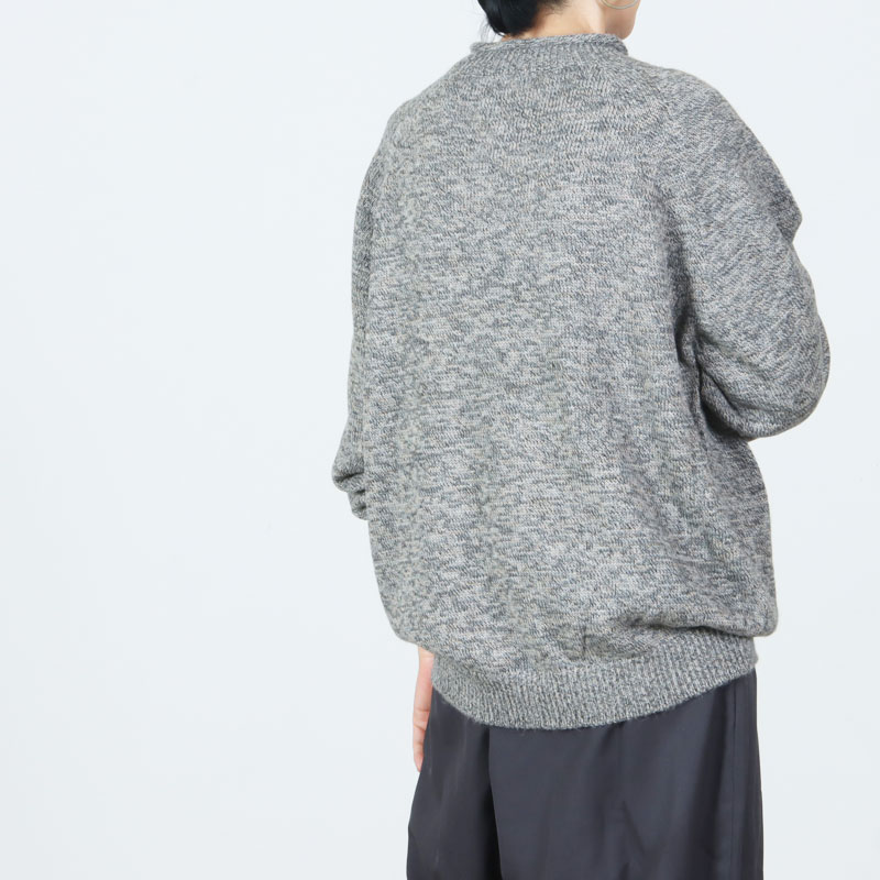 crepuscule(ץ塼) W/G Alpaca Pullover