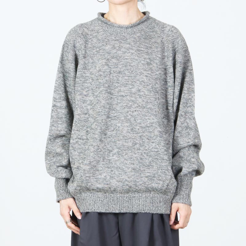 crepuscule(ץ塼) W/G Alpaca Pullover