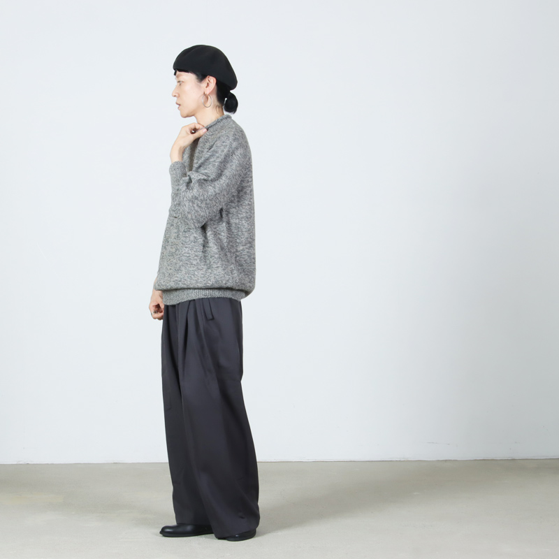 crepuscule(ץ塼) W/G Alpaca Pullover