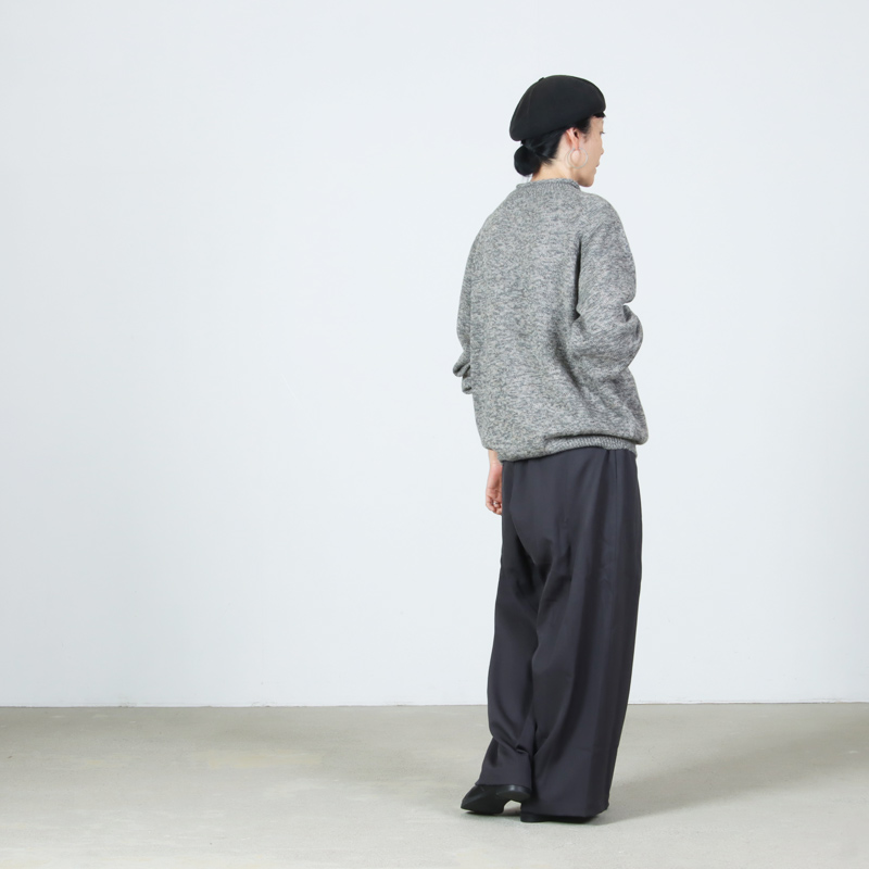 crepuscule(ץ塼) W/G Alpaca Pullover