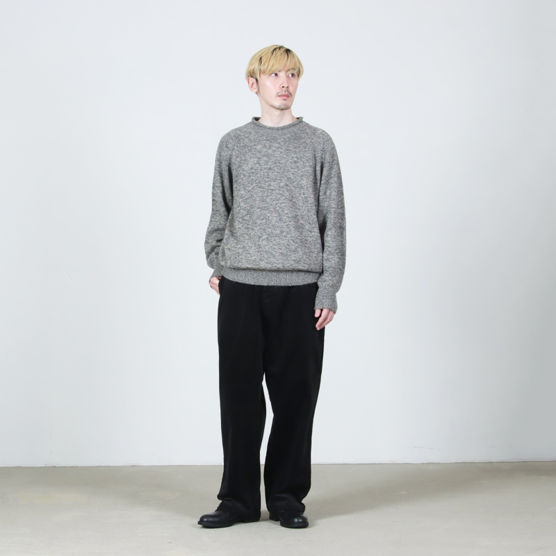 crepuscule(ץ塼) W/G Alpaca Pullover
