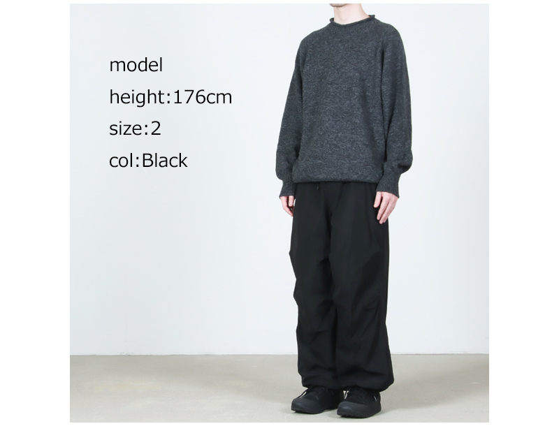 crepuscule(ץ塼) W/G Alpaca Pullover