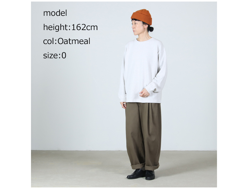 crepuscule(����ץ����塼��) Co/Ra Moss Stitch P/O