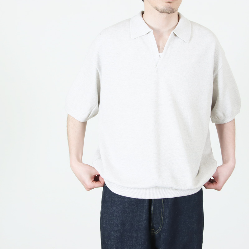 crepuscule(����ץ����塼��) Co/Ra Moss Stitch Skipper