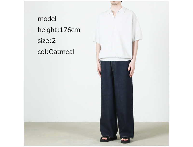 crepuscule(����ץ����塼��) Co/Ra Moss Stitch Skipper