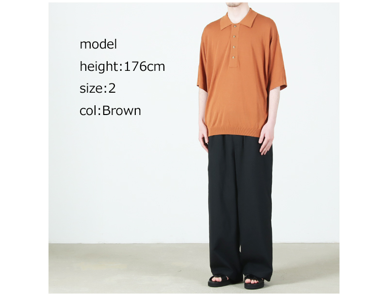 crepuscule(����ץ����塼��) S/S Polo