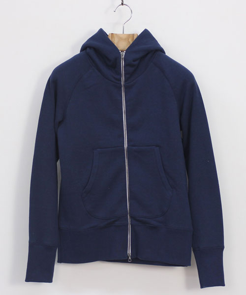 Curly OPENEND ZIP PARKA col:NAVY | cotyle