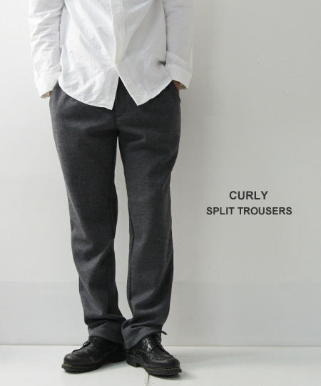 CURLY / ꡼ SPLIT TROUSERS