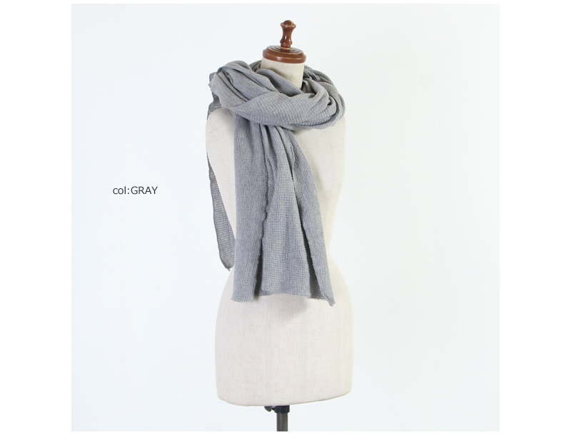 CURLY(꡼) CLOUDY STOLE