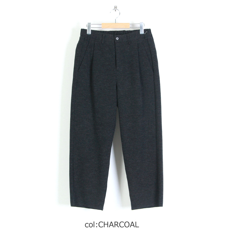 CURLY (カーリー) FROSTED WIDE TROUSERS / フロステッドワイド 