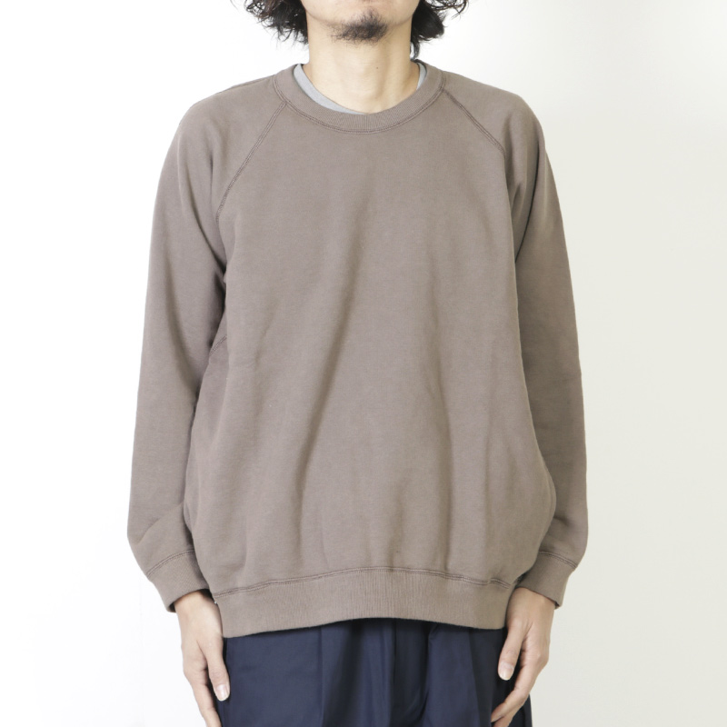 CURLY(꡼) FROSTED CREW SWEAT