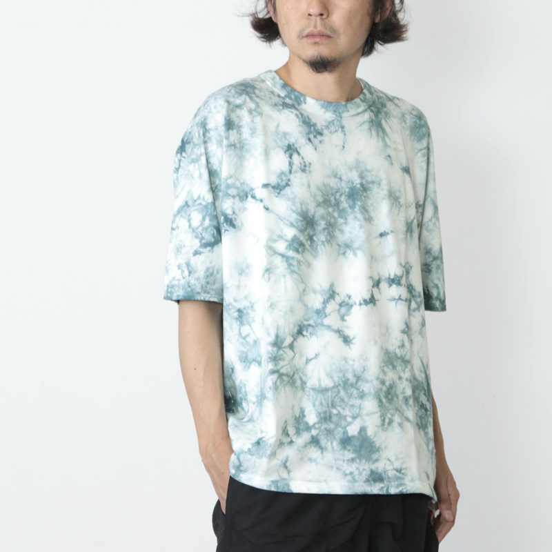 CURLY(꡼) CLOUDY HS SWEAT with CAGE DYE