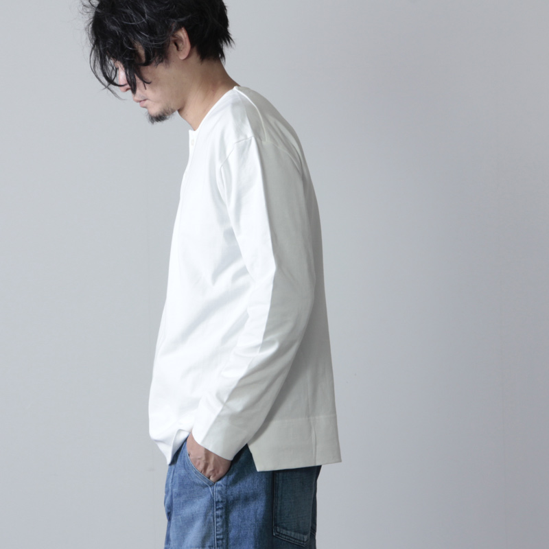 CURLY(꡼) CLOUDY 3B LS HENLEY