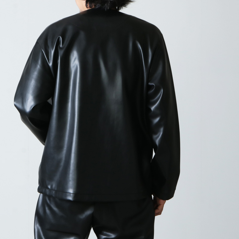 CURLY(꡼) REGENCY NC JACKET Synthetic leather
