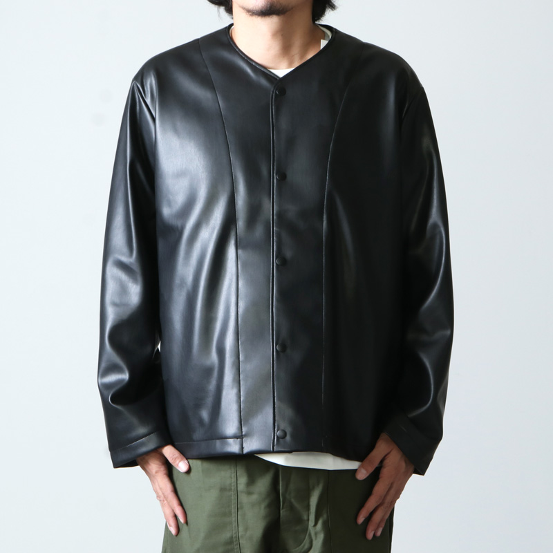 CURLY (カーリー) REGENCY NC JACKET Synthetic leather 