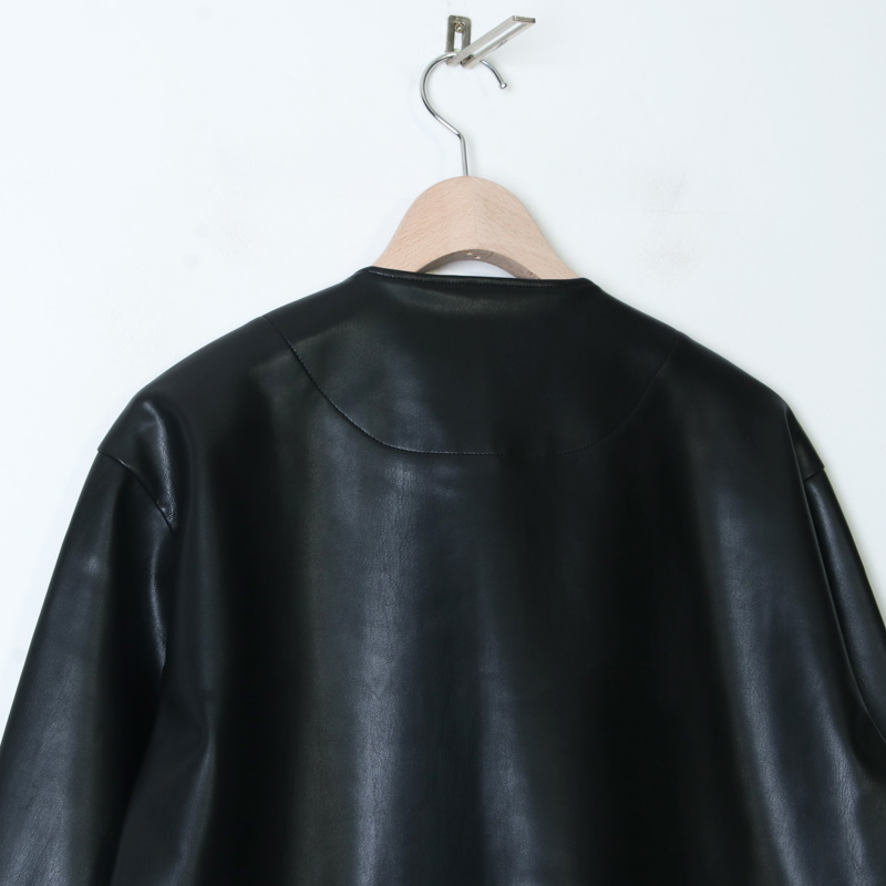 CURLY(꡼) REGENCY NC JACKET Synthetic leather