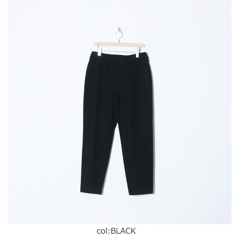 CURLY(꡼) BACK EZ 2TUCK TROUSERS