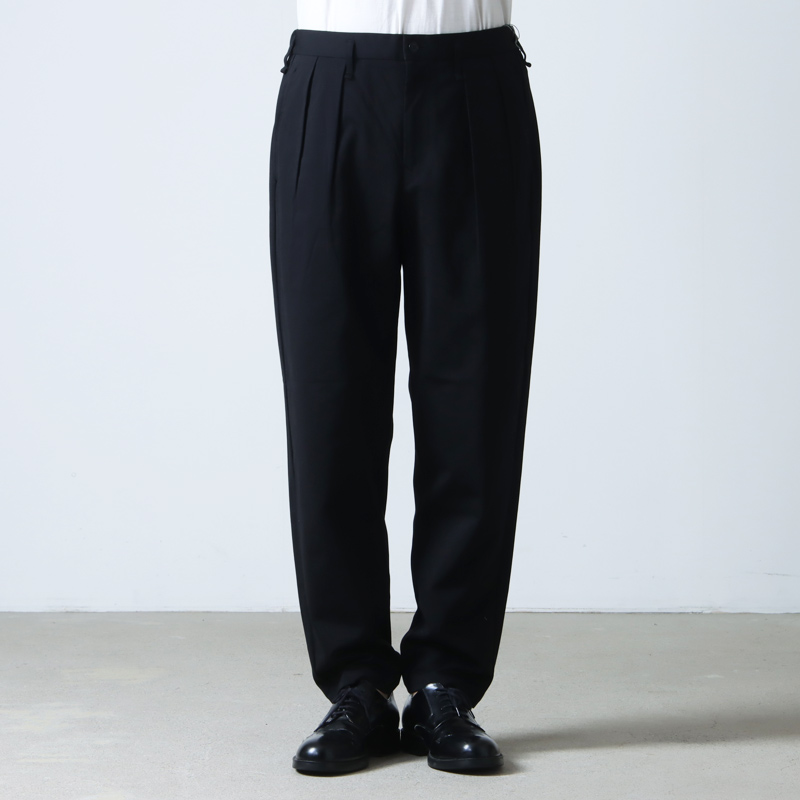 CURLY(꡼) BACK EZ 2TUCK TROUSERS