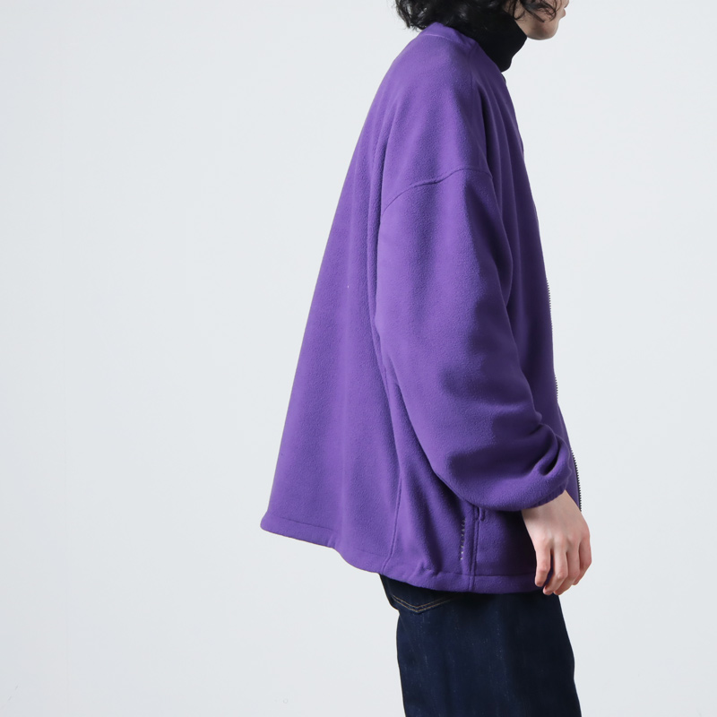 CURLY(꡼) RECYCLED MICRO FLEECE JACKET