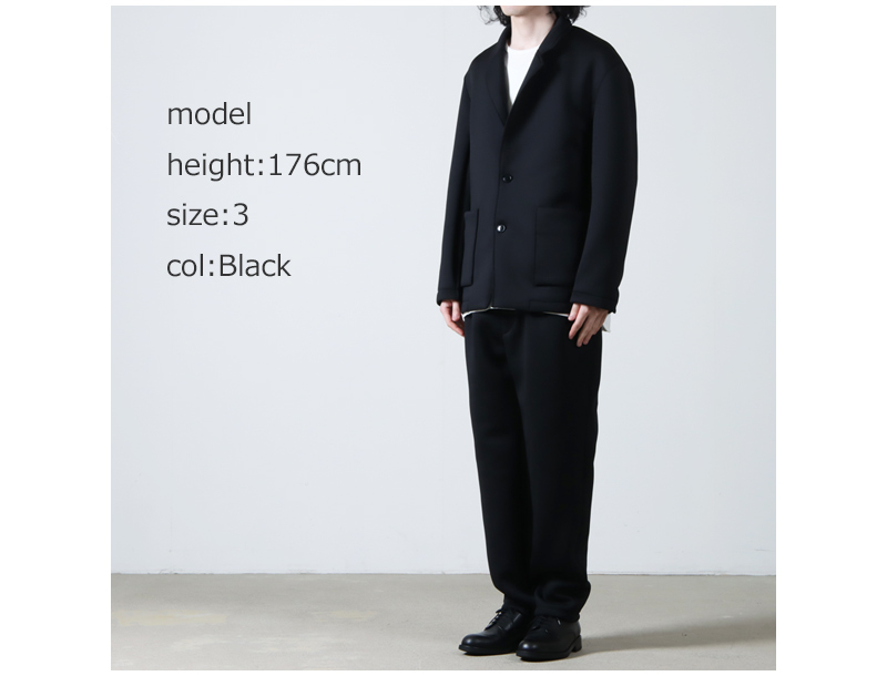 CURLY(꡼) SMOOTH DOUBLE-KNIT JACKET