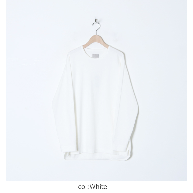 CURLY(꡼) TRIPLE STITCHED L/S TEE