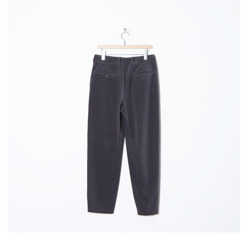 CURLY(꡼) HIGH GAUGE PILE TAPERED TROUSERS