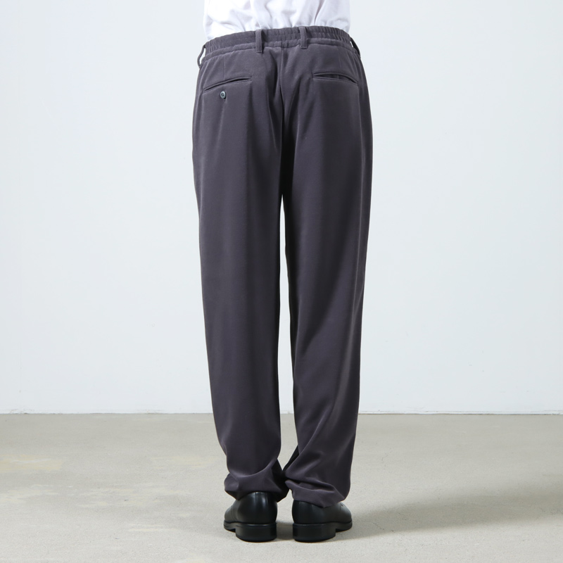 CURLY(꡼) HIGH GAUGE PILE TAPERED TROUSERS