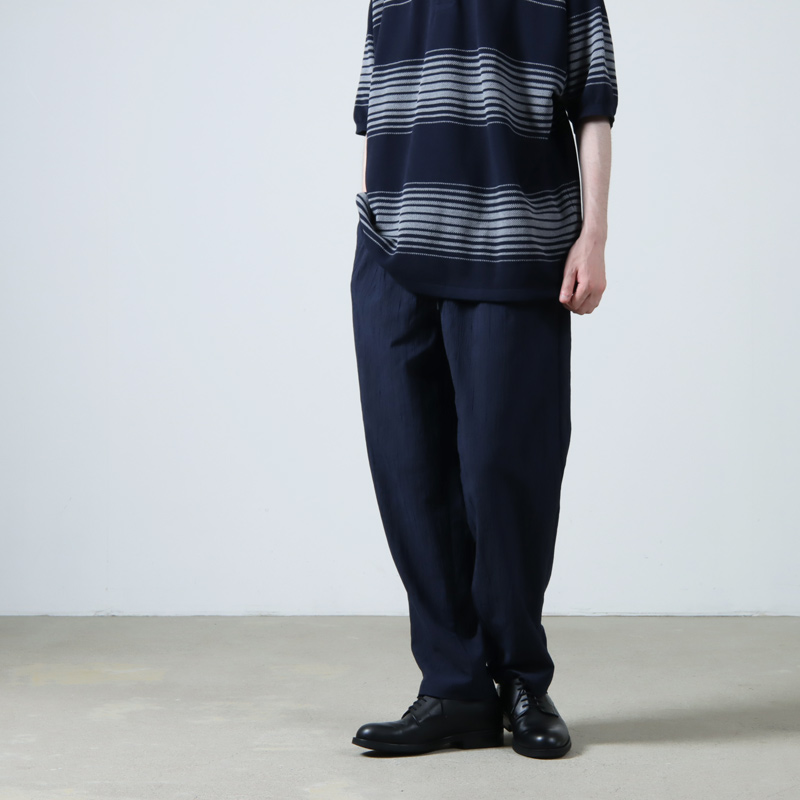 CURLY(꡼) 1TUCK TAPERED EZ PANTS -wrinkle-