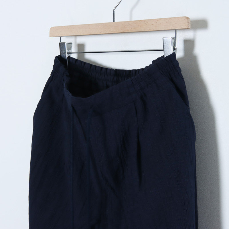 CURLY(꡼) 1TUCK TAPERED EZ PANTS -wrinkle-