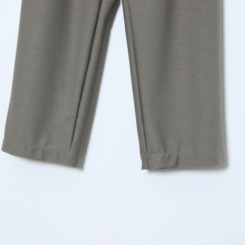 CURLY(꡼) DRY TWILL WIDE TROUSERS