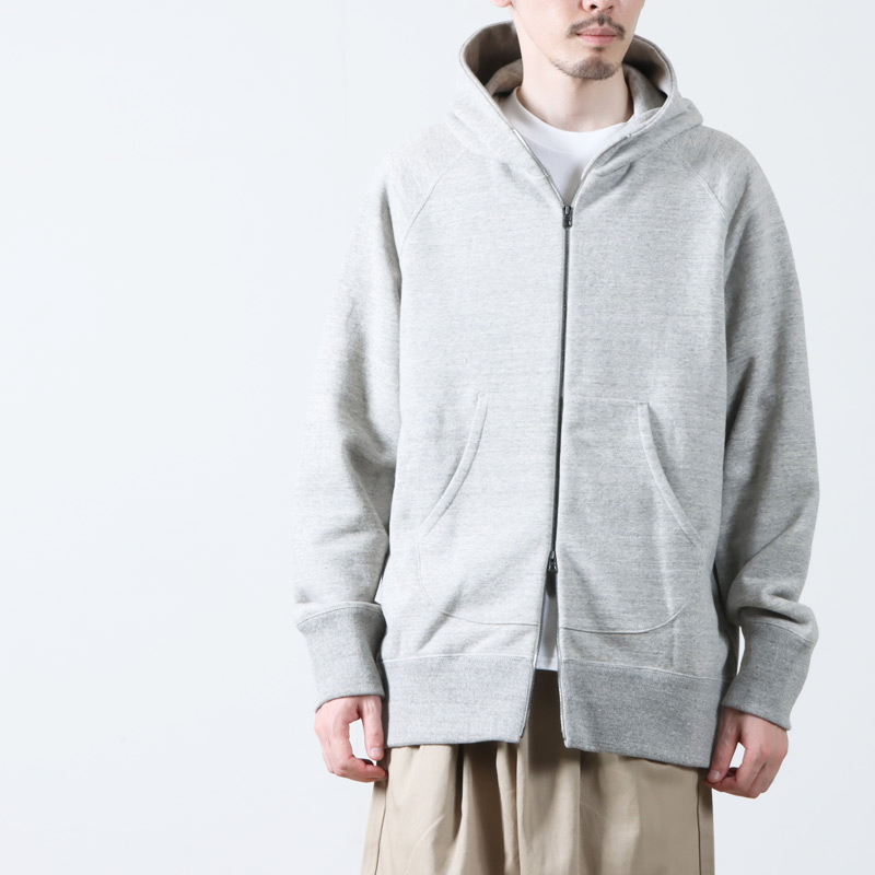 CURLY(꡼) RAFFY ZIP PARKA -plain-