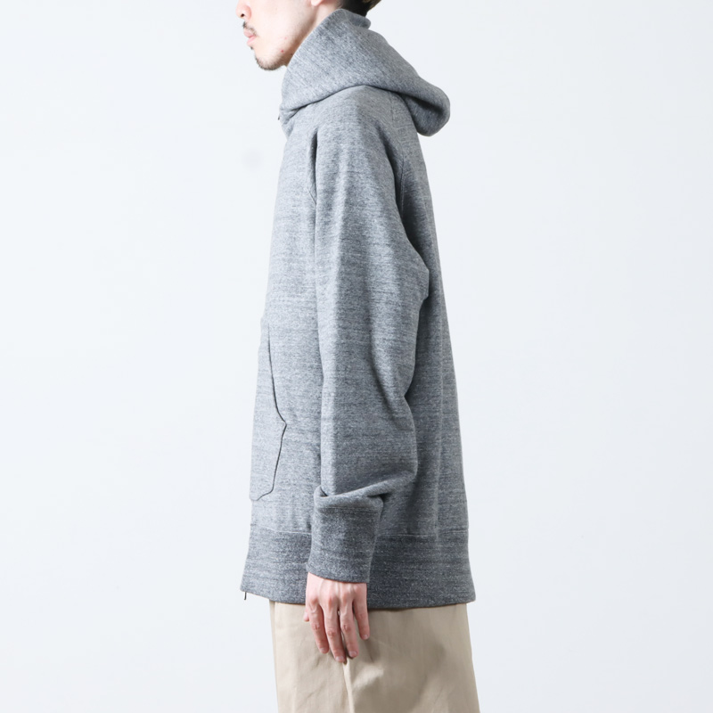 CURLY(꡼) RAFFY ZIP PARKA -plain-