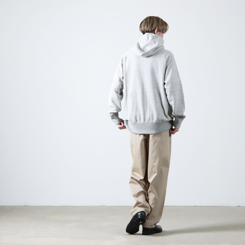 CURLY(꡼) RAFFY ZIP PARKA -plain-