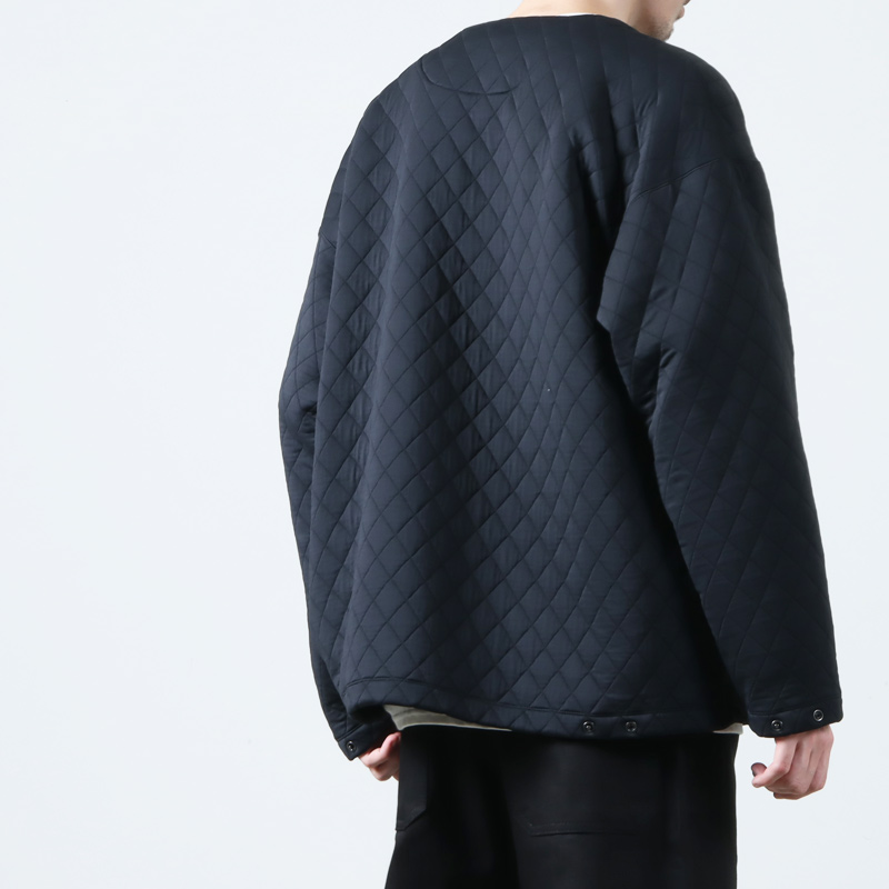 CURLY(꡼) SNAP BUTTON CARDIGAN -quilting-