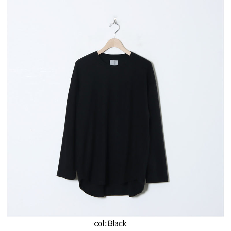 CURLY(꡼) PREMIEREWARM L/S TEEcrew-neck