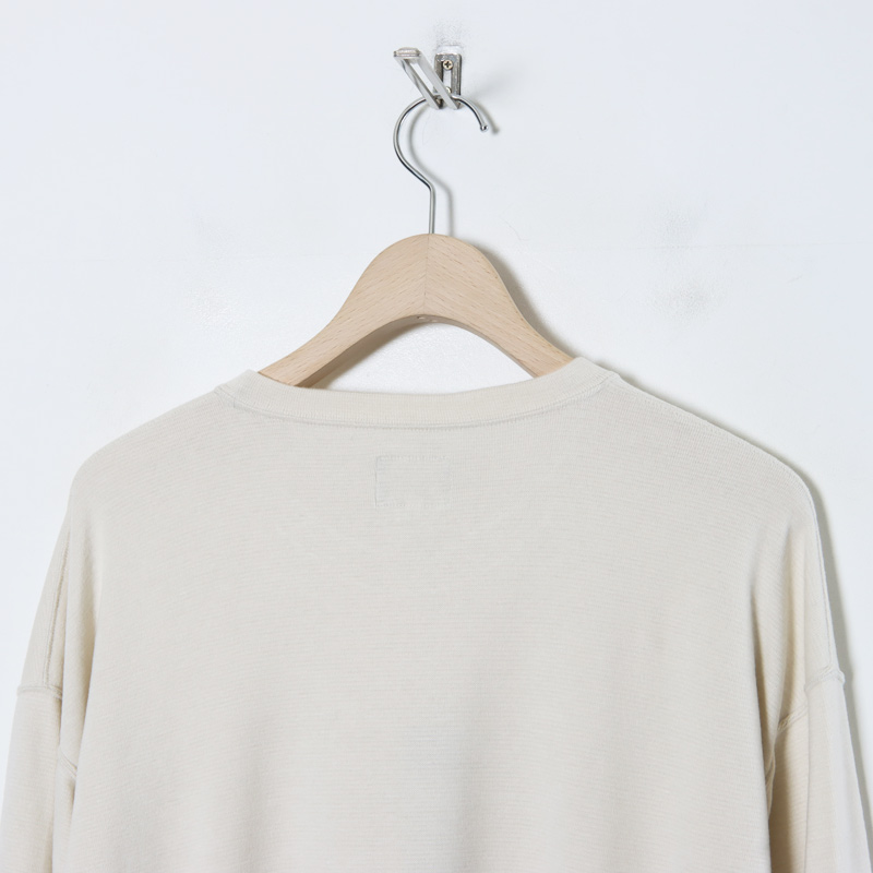 CURLY(꡼) PREMIEREWARM L/S TEEcrew-neck