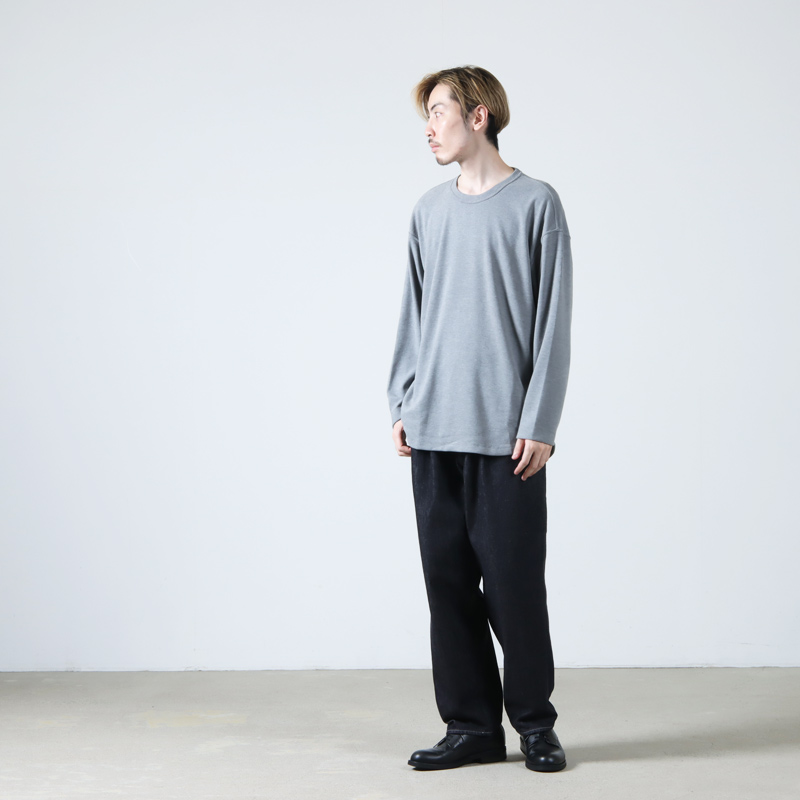 CURLY(꡼) PREMIEREWARM L/S TEEcrew-neck