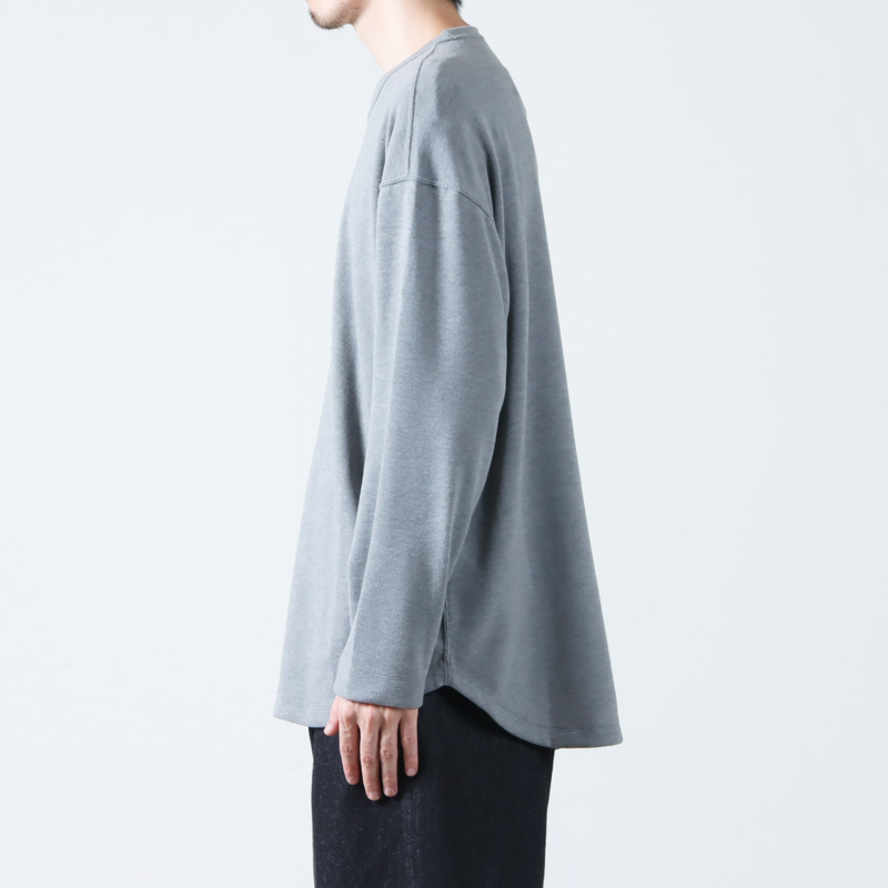 CURLY(꡼) PREMIEREWARM L/S TEEcrew-neck