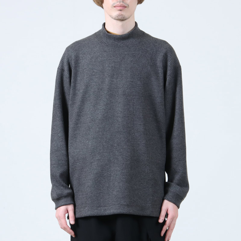 CURLY(꡼) THERMO WAFFLE L/S TEE