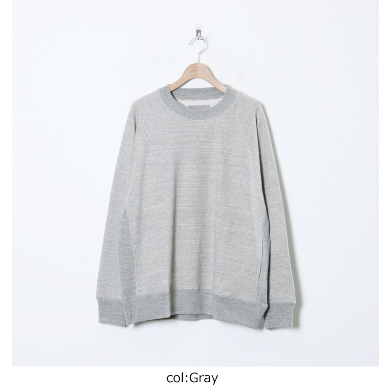 CURLY(꡼) RAFFY HIGH-CREW NECK P/O