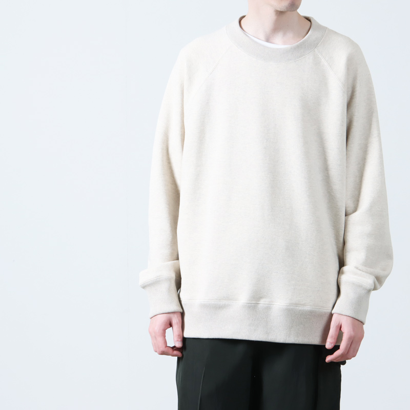 CURLY(꡼) RAFFY HIGH-CREW NECK P/O