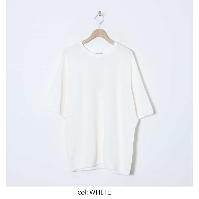 CURLY(꡼) WAFFLE TEE S/S