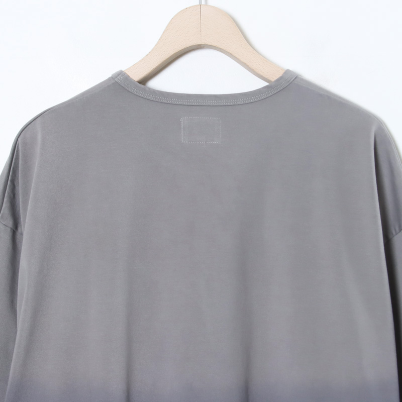 CURLY(꡼) -SHIBORI- GRADATION DYEING TEE