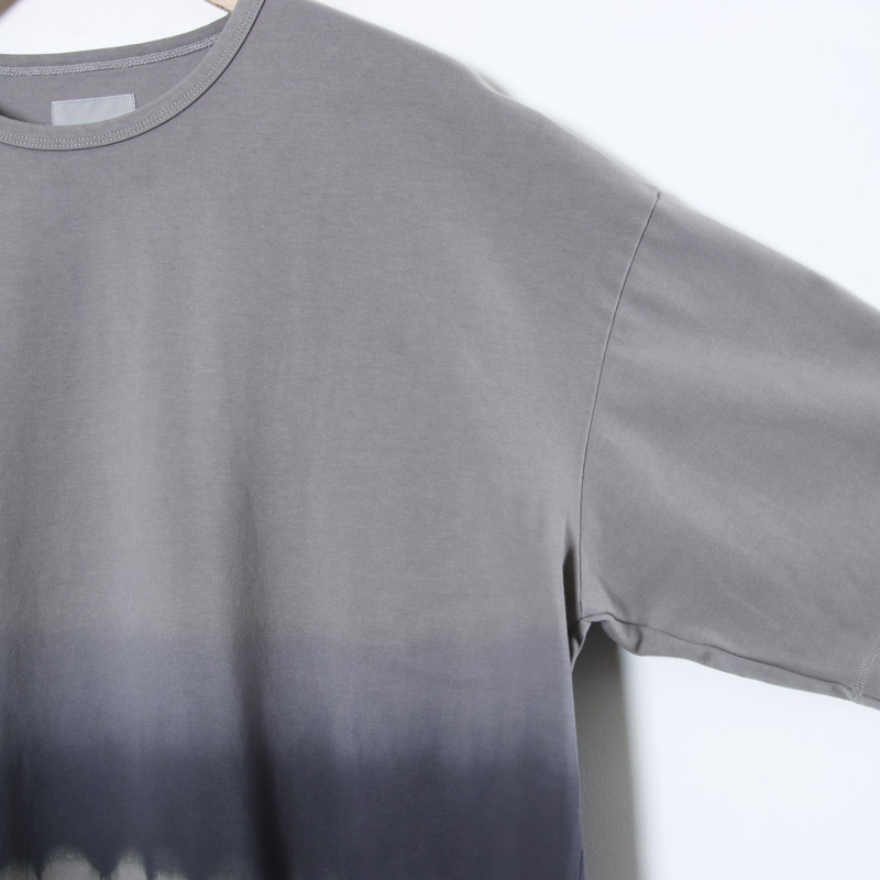 CURLY(꡼) -SHIBORI- GRADATION DYEING TEE